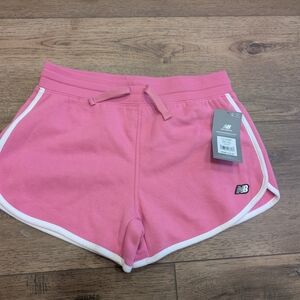 New Balance Girl's Pink Shorts